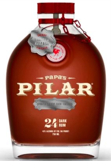 [R-755.6] Papa's Pilar 24 Solera Profile Dark Rum Spanish Sherry Casks Limited Edition 70cl 43° (NR) x6