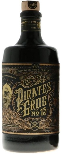 [R-769.6] Pirate's Grog No.13 - Single Batch YO Aged 70cl 40° (R) x6