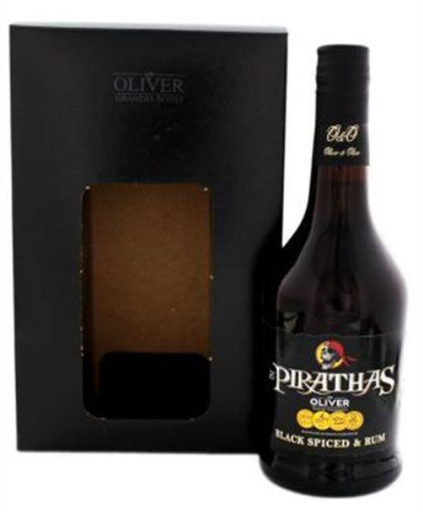 [R-775.6] Pirathas Black Spiced 70cl 35° (R) x6