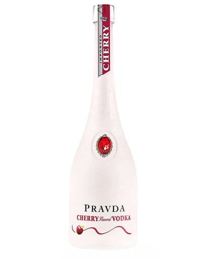 [V-126.6] Pravda Cherry 70cl 37,5° (NR) x6