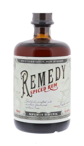 [R-827.6] Remedy Spiced Rum 70cl 41,5° (R) x6