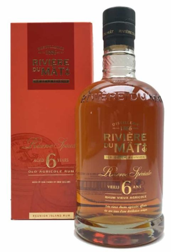 [R-846.6] Rivière du Mat Reserve Speciale Rum Vieux Agricole 6 Years 70cl 42° (NR) GBX x6