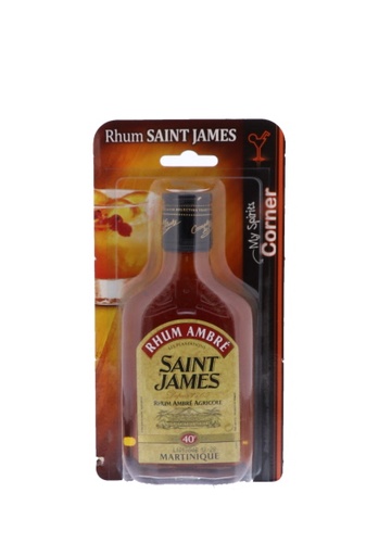 [R-886.8] Saint James Ambré My Spirirts Corner 20cl 40° (NR) x8