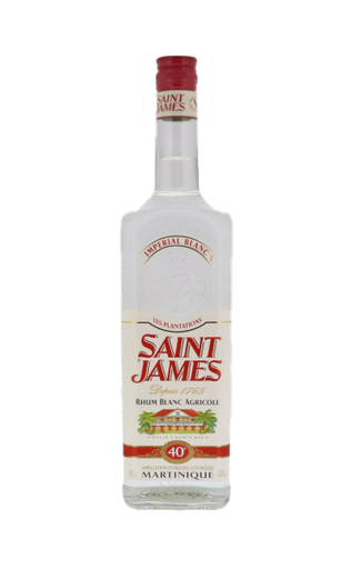 [R-908.6] Saint James Rum Blanc 100cl 40° (NR) x6