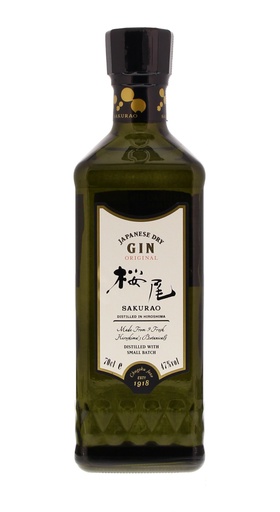 [G-528.6] Sakurao Japanese Gin 70cl 47° (R) GBX x6