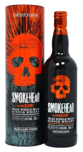 [WB-863.6] Smokehead Rum Rebel 70cl 46° (NR) GBX x6