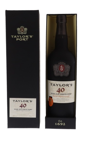 [W-99.6] Taylor's 40 Years 75cl 20° (R) GBX x6
