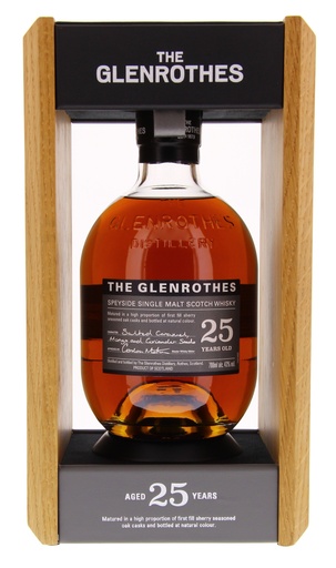 [WB-941.4] Glenrothes 25 YO 70cl 43° (R) GBX x4