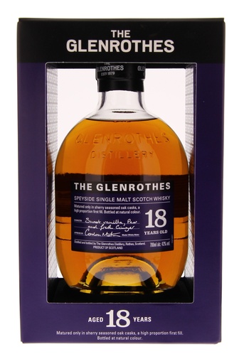 [WB-942.6] Glenrothes 18 Years 70cl 43° (R) GBX x6