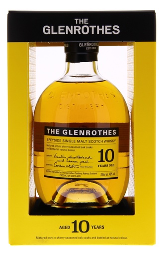 [WB-945.6] Glenrothes 10 Years 70cl 40° (R) GBX x6