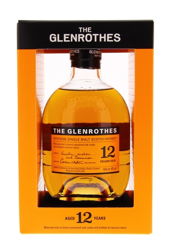 [WB-946.6] Glenrothes 12 YO 70cl 40° (R) GBX x6