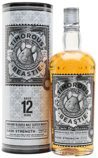 [WB-979.6] Timorous Beastie 12 YO Highland Cask Strength 70cl 54,4° (NR) GBX x6