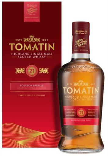 [WB-1001.4] Tomatin 21 YO 70cl 46° (R) GBX x4