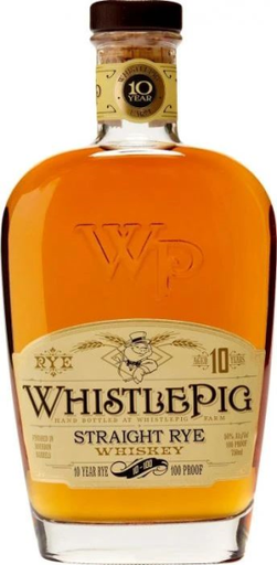 [WB-1046.6] Whistle Pig 10 YO Straight Rye 70cl 50° (R) GBX x6