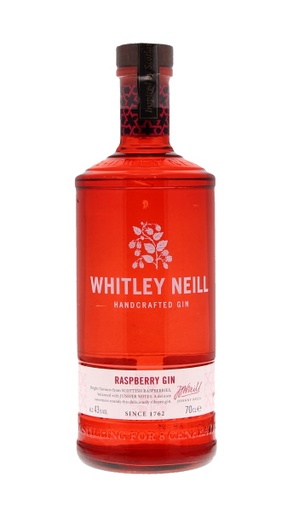 [G-653.6] Whitley Neill Raspberry Gin 70cl 43° (R) x6