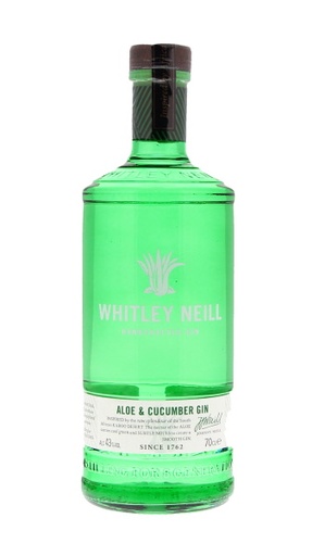 [G-661.6] Whitley Neill Aloe & Cucumber Gin 70cl 43° + UKDS (R) x6