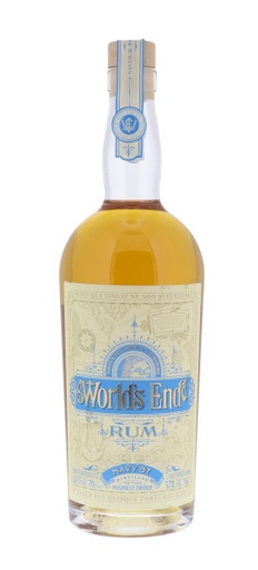 [R-1019.6] World's End Rum Navy 57 70cl 57° (NR) x6