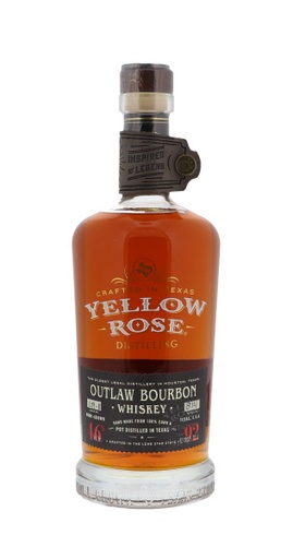 [WB-1076.6] Yellow Rose Outlaw Bourbon 70cl 46° (R) x6