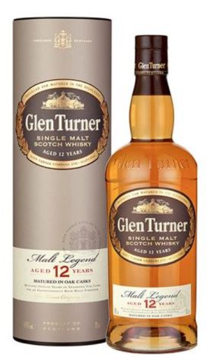 [WB-1121.6] Glen Turner 12 Years 70cl 40° (R) GBX x6