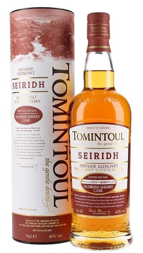 [WB-1149.6] Tomintoul Seiridh 70cl 40° (R) GBX x6