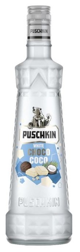 [V-180.6] Puschkin White Choco Coco 70cl 17,5° (NR) x6