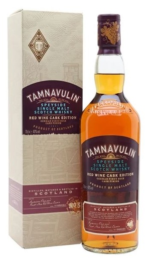 [WB-1185.6] Tamnavulin Red Wine Cabernet Sauvignon Cask 70cl 40° (R) GBX x6