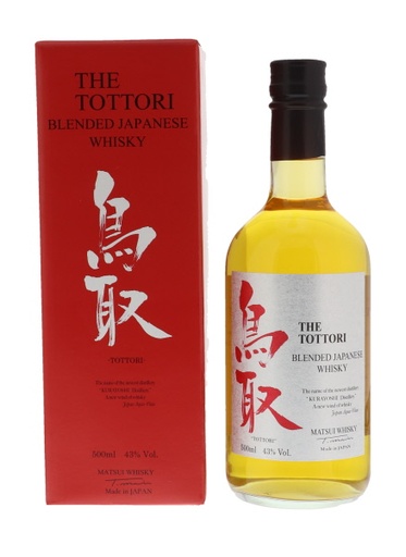 [WB-1185.12] The Tottori Blended 50cl 43° (R) GBX x12
