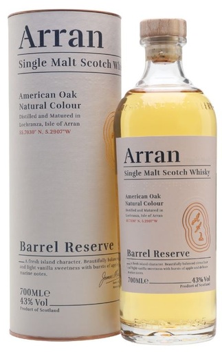[WB-1188.6] Arran Barrel Reserve 70cl 43° (R) GBX x6