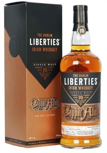 [WB-1193.6] The Dublin Liberties Copper Alley 10 Years 70cl 46° (NR) x6