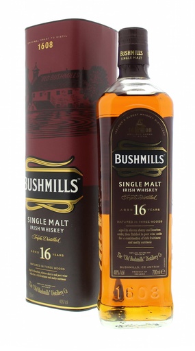 [WB-1198.6] Bushmills 16 YO 70cl 40° (R) GBX x6