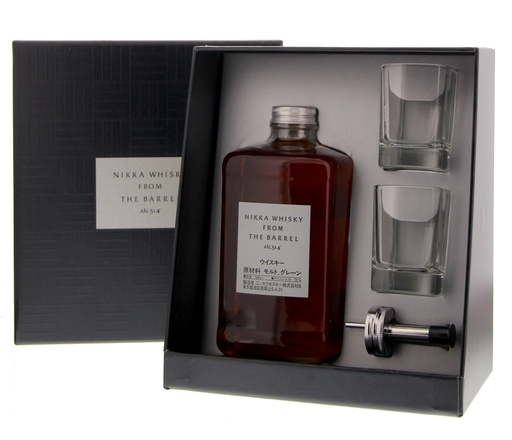 [WB-1201.6] Nikka From The Barrel Special Edition + 2 glasses Serving Cap 50cl 51,4° (R) GBX x6