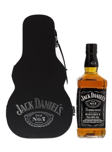 [WB-1221.6] Jack Daniel's Old N°7 Guitar On Pack 70cl 40° (R) GBX x6