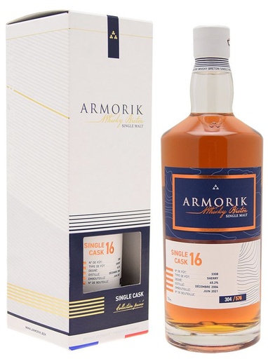 [WB-1255.6] Armorik 16 YO 70cl 45,2° (NR) GBX x6
