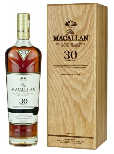 [WB-1280.3] Macallan 30 YO Sherry Oak 70cl 43° (NR) GBX x3