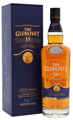 [WB-1287.3] Glenlivet 18 YO Batch Reserve 70cl 40° (R) GBX x3