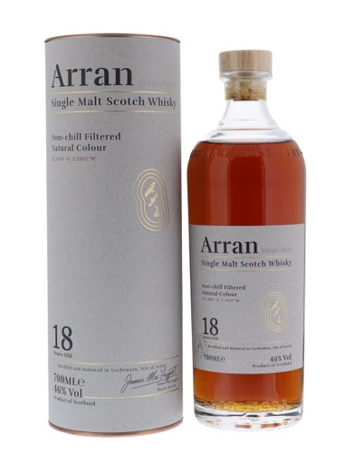 [WB-1309.6] Arran 18 YO (New Bottle) 70cl 46° (R) GBX x6