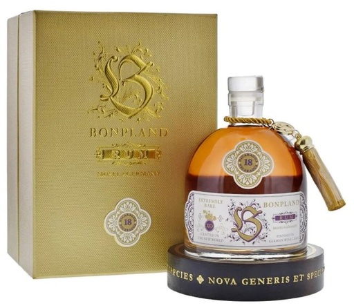 [R-1123.6] Bonpland Rum Nicaragua 18 YO 50cl 45° (NR) GBX x6