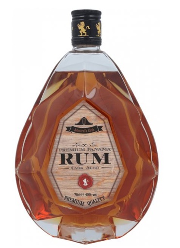 [R-1134.6] Admirals Rum Cask Diamond Bottle Edition 70cl 40° (R) x6
