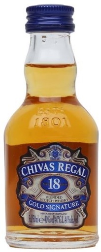 [WB-1342.6] Chivas Regal 18 YO 5cl 40° (NR) x6