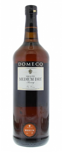 [W-104.6] Domecq Medium Dry Sherry 100cl (R) x6