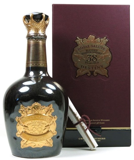 [WB-1357.3] Chivas Regal Royal Salute 38 YO Stone of Destiny 50cl 40° (R) GBX x3