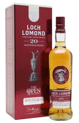 [WB-1376.3] Loch Lomond 20 YO The Open St. George´s 70cl 50,2° (NR) GBX x3