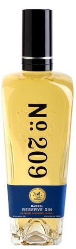 [G-811.6] N° 209 Chardonnay Barrel Aged Gin 70cl 46° (R) x6