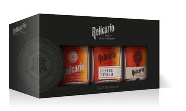 [R-1178.6] Relicario Triple Pack (Super + Supremo Peated) 3x20cl 40° (NR) GBX x6