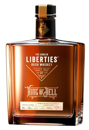 [WB-1405.3] The Dublin Liberties King Of Hell 70cl 46° (NR) GBX x3
