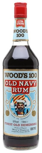 [R-1201.12] Wood's 100 Old Navy Rum 100cl 57° (NR) x12