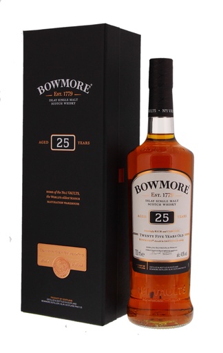 [WB-1435.6] Bowmore 25 YO 70cl 43° (R) GBX x6