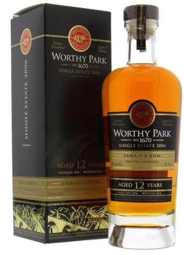 [R-1215.6] Worthy Park 12 YO Single Estate 2006 70cl 56° (R) GBX x6