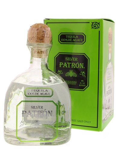 [T-240.6] Patron Silver 100cl 40° (DF Label) (R) GBX x6