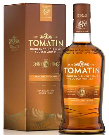 [WB-1454.6] Tomatin 16 YO Moscatel Cask 70cl 46° (R) GBX x6